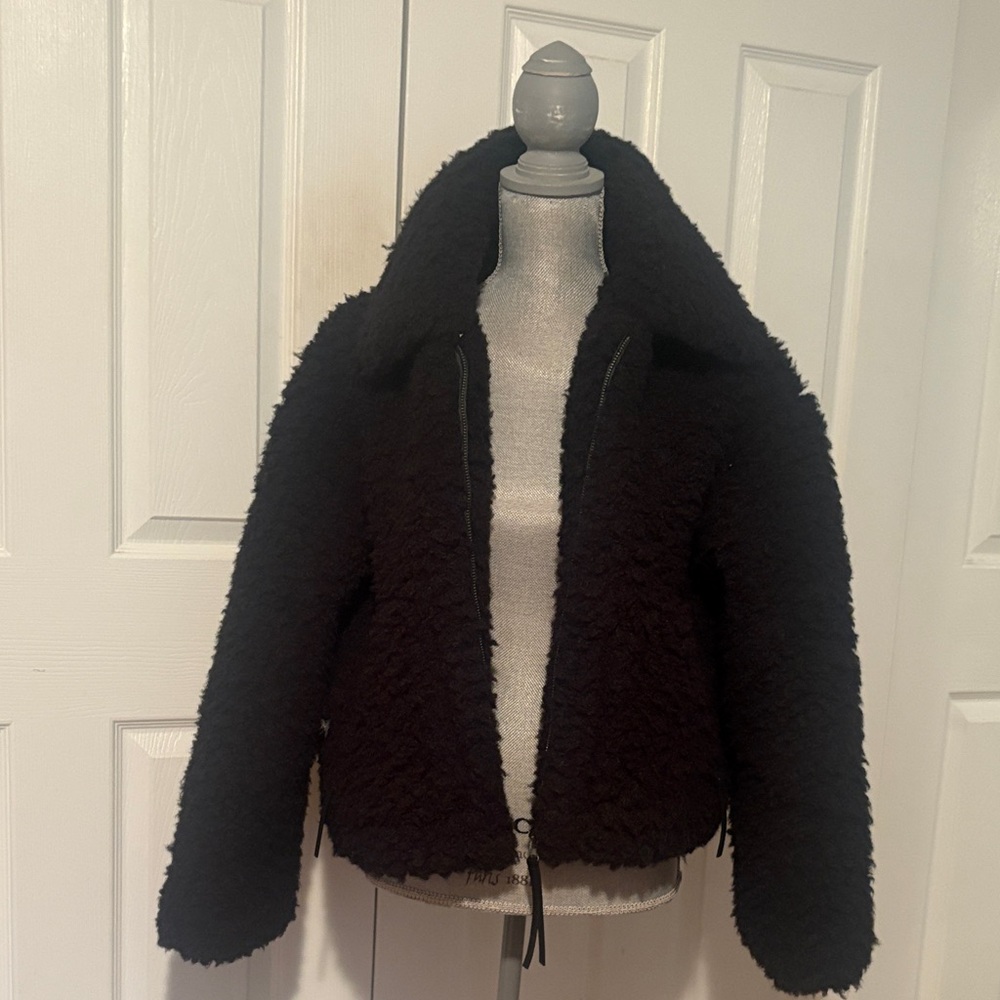 UGG Black Fleece Jacket